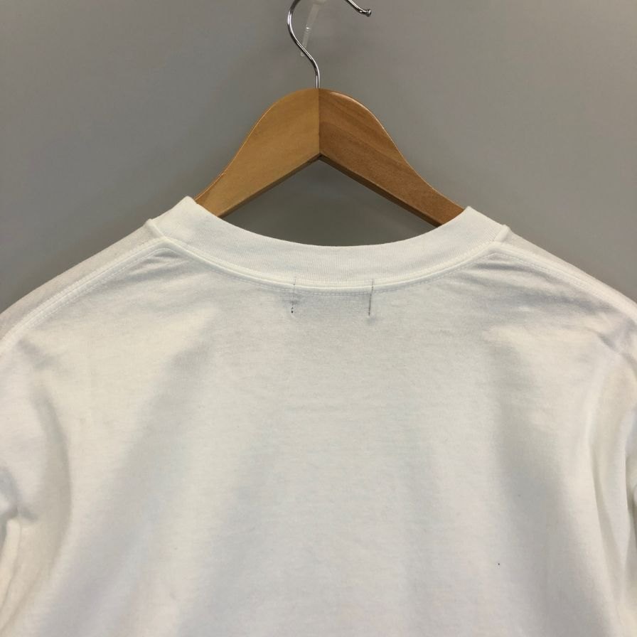 極美品◆ヒステリックグラマー 長袖Tシャツ DO ANYTHING ホワイト メンズ サイズM HYSTERIC GLAMOUR 【AFB34】