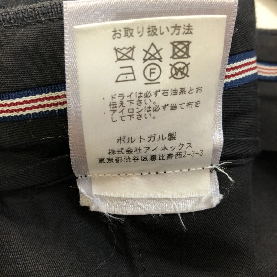 ベルナールザンス ×ビームス リネンスラックス パンツ メンズサイズ US 26ブルー系 BERNARD ZINS × BEAMS 【AFB11】