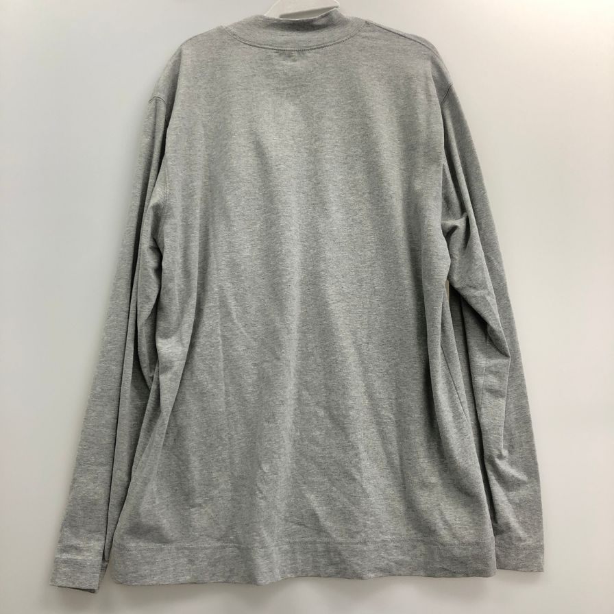極美品◆チルコロ 長袖Tシャツ モックネック グレー メンズ サイズＬ CIRCOLO 1901 【AFB37】