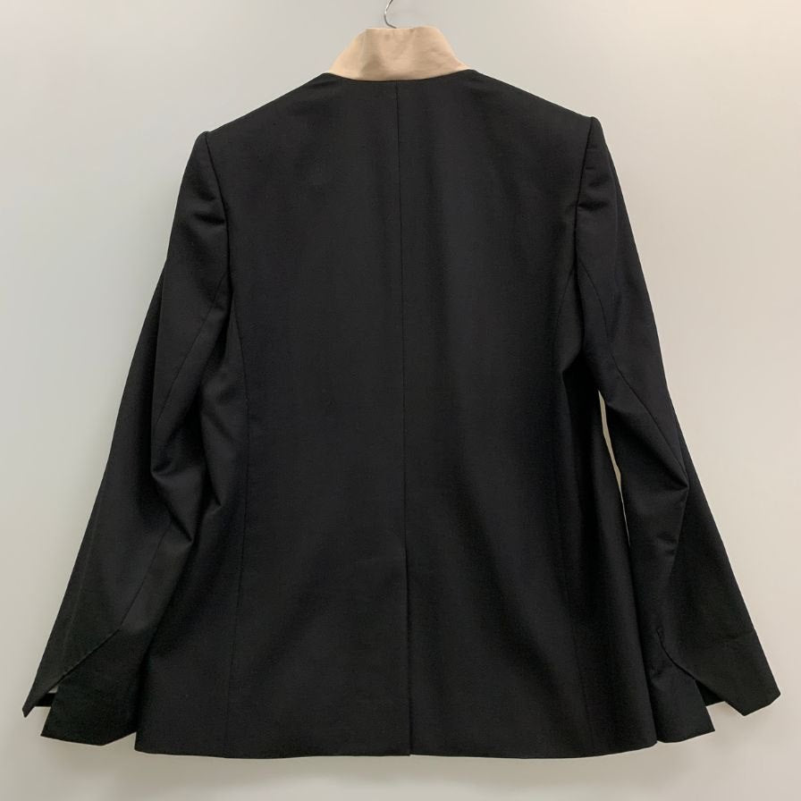 美品◆ステラマッカートニー 1Bジャケット ブラック×ピンク レディース サイズ42 STELLA McCARTNEY 【AFB5】