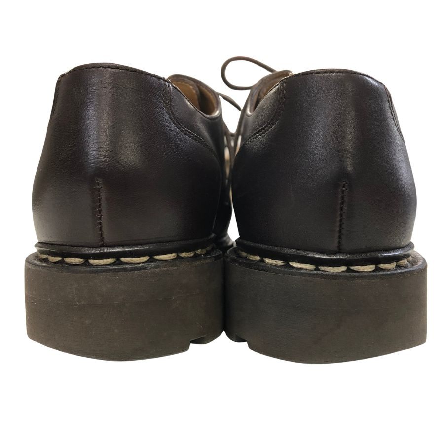 パラブーツ シャンボード Uチップ ダークブラウン メンズ サイズ UK8 Paraboot ビジネスシューズ 約26.5cm【LA】【中古】