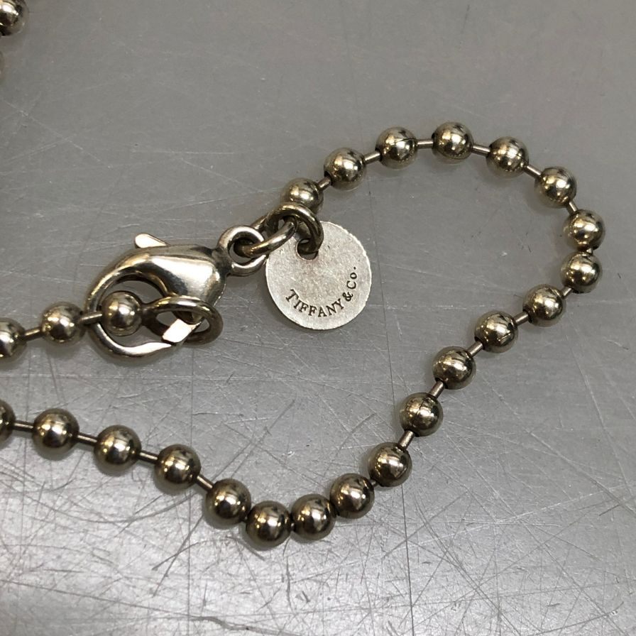 ティファニー ネックレス ドッグタグ SV925 シルバー Tiffany & Co.【AFI11】