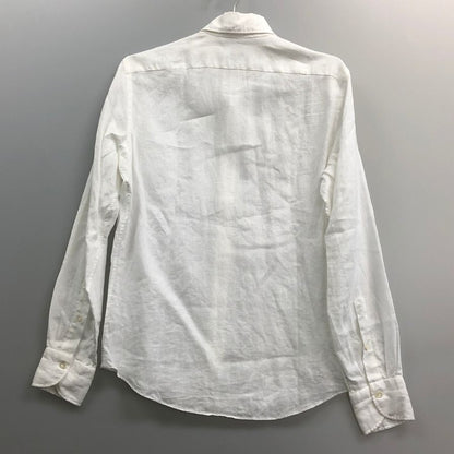 美品◆ジャンネット Yシャツ メンズ ホワイト サイズ M GIANNETTO 【AFB37】