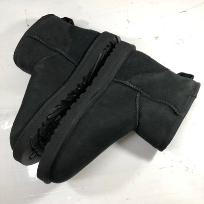 アグ ショートブーツ M CLASSIC MINI メンズ ブラック サイズ25㎝ UGG 約25.0cm【AFD15-2】