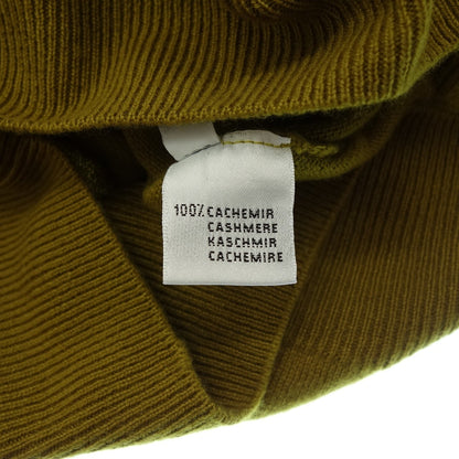 Like new ◆ Cruciani Knit V-neck Cashmere Men's Size 58 Yellow CRUCIANI [AFB27]