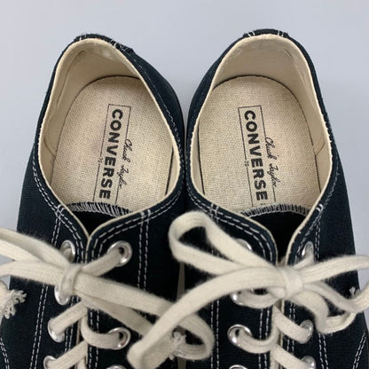 コンバース アディクト チャックテイラー ローカット スニーカー メンズ サイズ UK 9.5 ブラック CONVERSE 約28.0cm【AFC36】