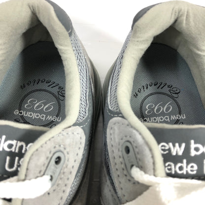 ニューバランス ローカットスニーカー MR993 GL グレー メンズ サイズ 28.5cm New Balance 約28.5cm【AFD3】