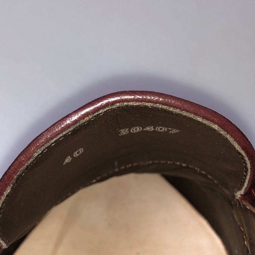 マドラス コインローファー 30407 ボルドー 40 メンズ MADRAS 約25.5cm【AFD5】
