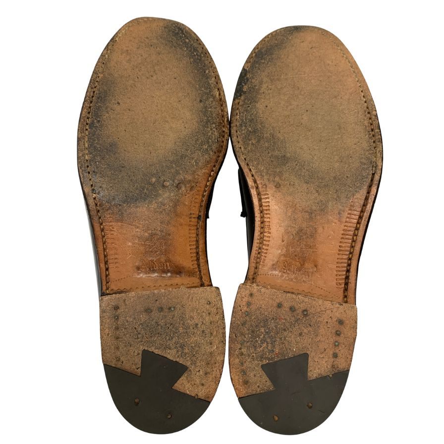 オールデン ユナイテッドアローズ コインローファー コードバン レザー 99161 別注 ブラウン メンズ サイズ6 Alden UNITED ARROWS ローファー 約24.0cm【LA】【中古】