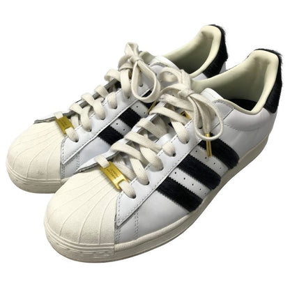 アディダスオリジナルス スーパースター FW4432 ブラック／ホワイト 27.5cm フェイクファー メンズ ADDIDAS SUPERSTAR 約27.5cm【AFD7】
