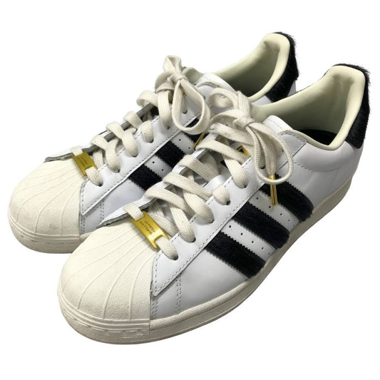 アディダスオリジナルス スーパースター FW4432 ブラック／ホワイト 27.5cm フェイクファー メンズ ADDIDAS SUPERSTAR 約27.5cm【AFD7】