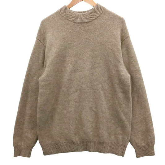 美品◆ユナイテッド アローズ カシミア100% トップス セーター メンズ サイズL ブラウン UNITED ARROWS 【AFB1】