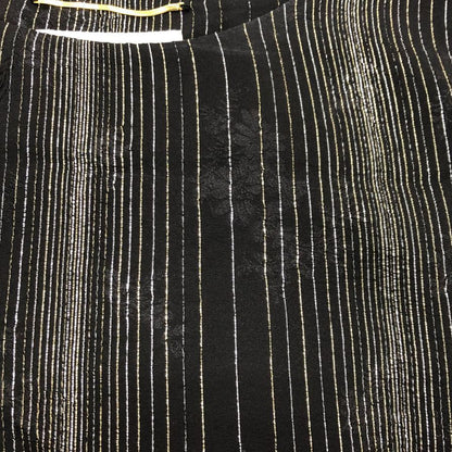 極美品◆サンローラン パリ ノースリーブ ワンピース シルク 2019 レディース サイズ42 ブラック SAINT LAURENT PARIS 【AFB13】