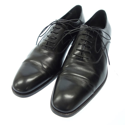 Very good condition ◆Salvatore Ferragamo leather shoes straight tip 61VF men's black size 9.5 2E Salvatore Ferragamo [AFC43] 