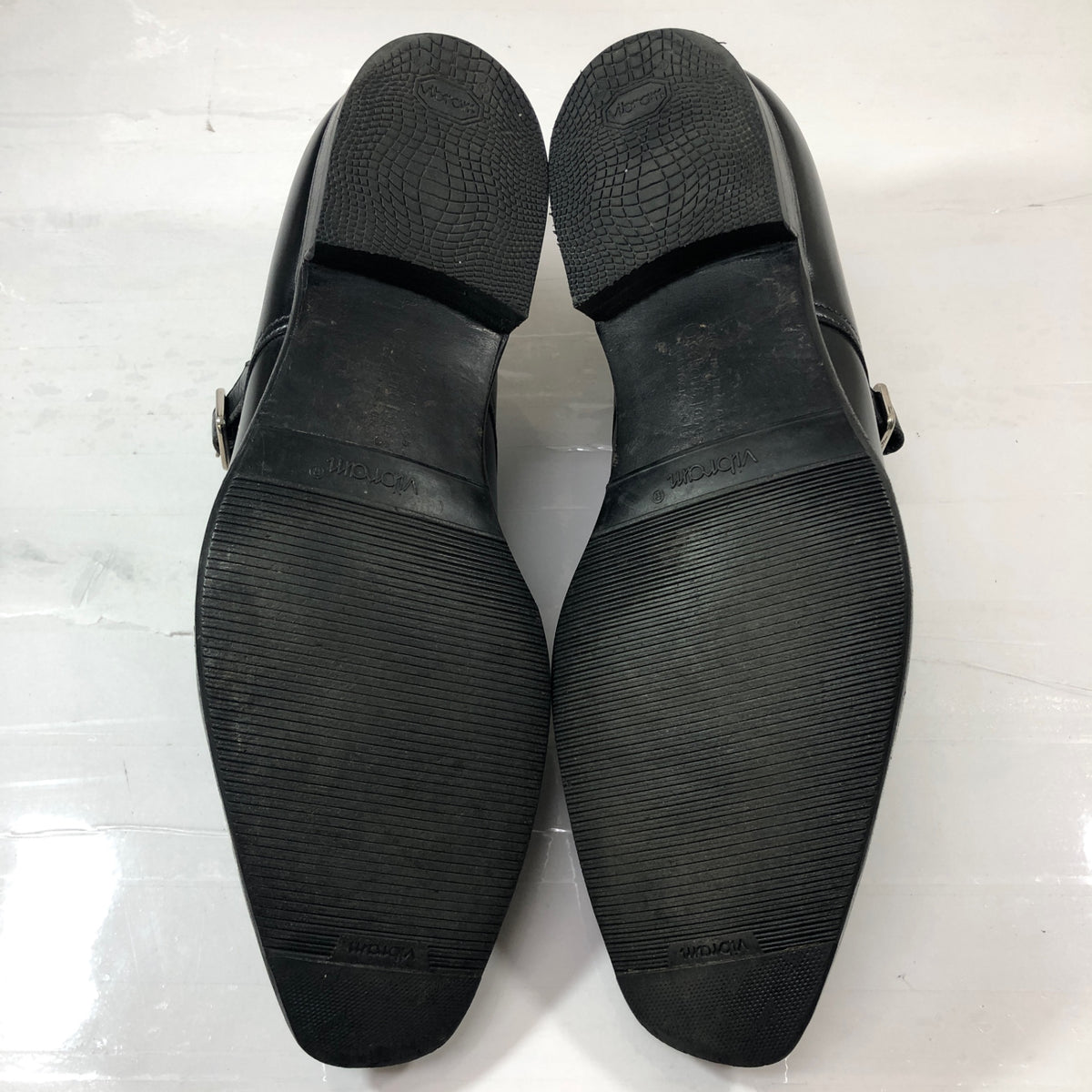 クロケット＆ジョーンズ SEYMOUR ダブルモンク カーフ ブラック サイズUK6.5D Crockett & Jones 約25.0cm【AFC47】