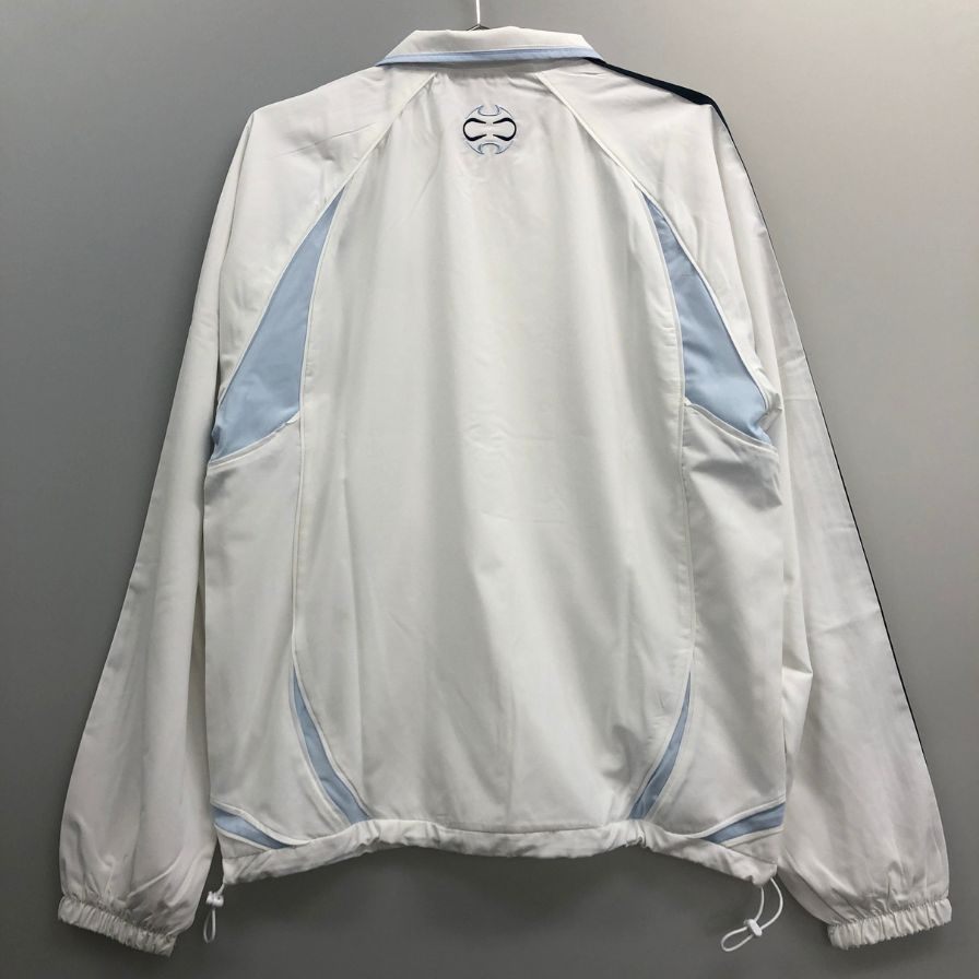極美品◆アディダス ジャケット チームガイスト トラックトップ ホワイト メンズ サイズS ADIDAS 【AFB4】