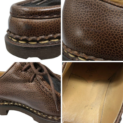 パラブーツ チロリアンシューズ ミカエル ポニー グレインレザー メンズ サイズ42 ブラウン系 PARABOOT MICHAEL ビジネスシューズ 約27.0cm【LA】【中古】