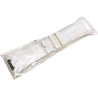 フランクミュラー ヴァンガード V45用 クロコ ラバーバンド メンズ ホワイト FRANCK MULLER【AFI14】