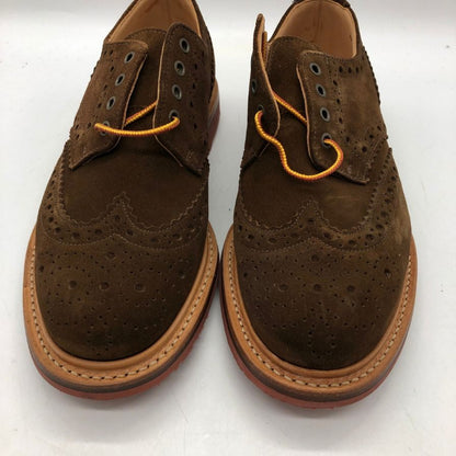 マーク マクナイリー ウィングチップ スウェード  ブラウン サイズ6 MARK MCNAIRY 約25.0cm【AFD9-2】