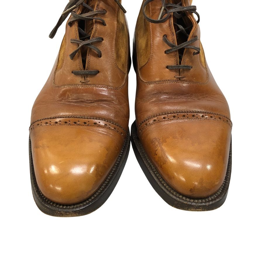 ステファノ ベーメル キャップトゥー パンチングチップ メンズ サイズ 不明 Stefano Bemer 約不明cm【AFD5】