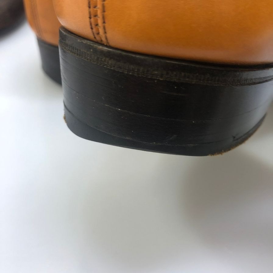 ガジアーノ&ガーリング レザーシューズ ローファー アンティベス メンズ サイズUK6.5 D GAZIANO＆GIRLING ANTIBES ローファー 約25.5cm【LA】【中古】