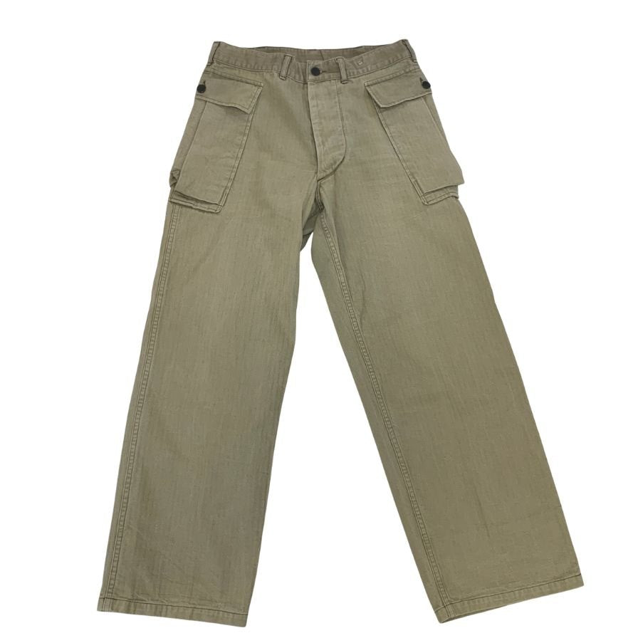 ウェアハウス コットン LOT1098 トラウザーズ  カーゴパンツ カーキ メンズ サイズ31 warehouse 【AFB14】