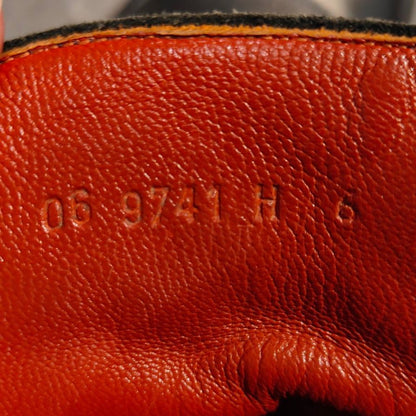 パラブーツ レースアップブーツ プレーントゥ カーフ ブラック サイズUK6 メンズ PARABOOT ブーツ 約25.5cm【LA】【中古】
