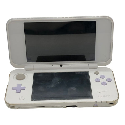 任天堂 New ニンテンドー 2DS LL 本体 ラベンダー ホワイト 通電確認 Nintendo【AFI19】【中古】