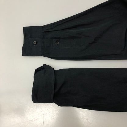 極美品◆コモリ 26AW コモリシャツ ネイビー メンズ サイズ2 E03-02001 COMOLI 【AFB13】