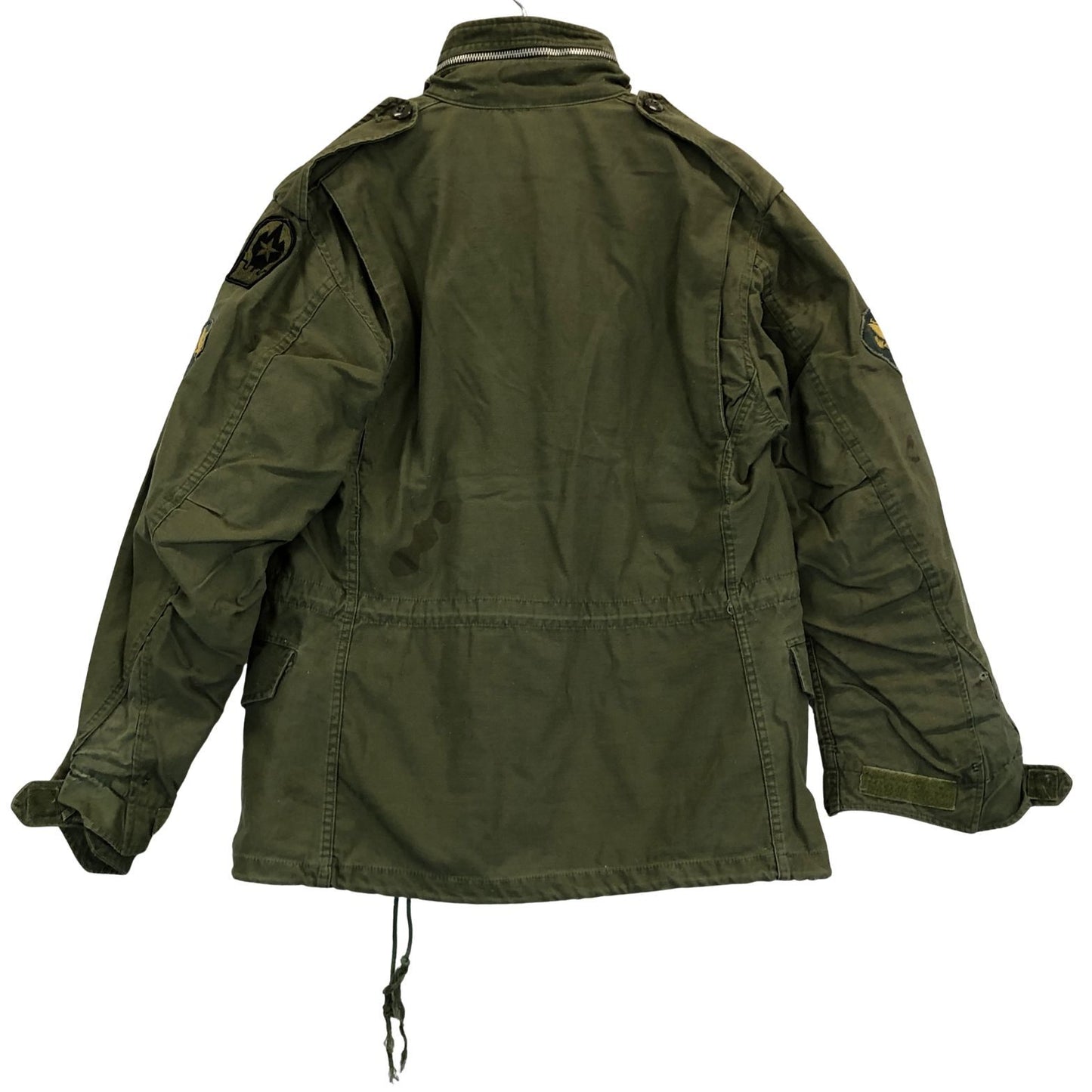 中古■M-65 U.S ARMY 米軍支給 ミリタリージャケット 67~71年生産 セカンドモデル アルミジップ サイズS 【AFA10】