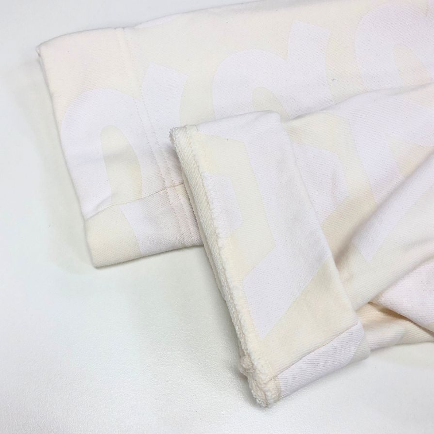 新品同様◆マークジェイコブス パーカー モノグラム サイズXL メンズ ホワイト系 MARC JACOBS 【AFB19】