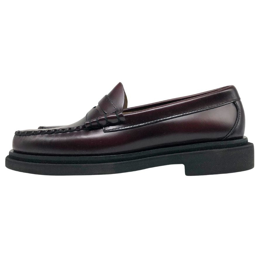 ジーエイチバス ローファー ウィージャンズ ラーソン サイズ6.5 メンズ バーガンディ G.H.Bass&Co. WEEJUNS LARSON ローファー 約25.0cm【LA】【中古】