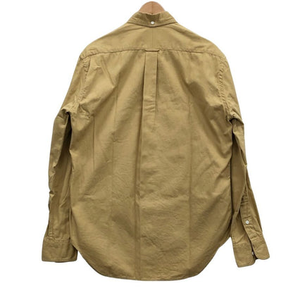 極美品◆ギットマン ヴィンテージ 長袖シャツ ボタンダウン アメリカ製 コットン メンズ カーキ サイズM GITMAN VINTAGE 【AFB9】