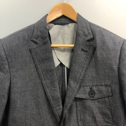 美品◆バナナリパブリック テーラードジャケット 段返り3B グレー メンズ サイズ36 BANANA REPUBLIC 【AFB11】