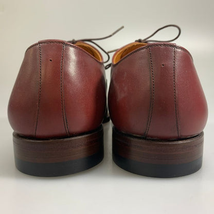 スコッチグレイン パンチドキャップトゥ カーフ バーガンディ サイズ26EEE SCOTCHGRAIN ビジネスシューズ 約26.0cm【LA】【中古】