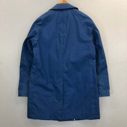 中古◆ナナミカ ショート丈トレンチコート ゴアテックス サイズS ブルー系 nanamica 【AFB8】