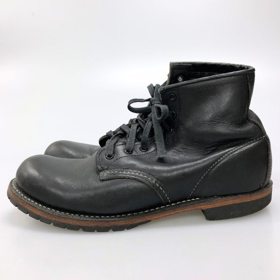 レッドウイング レザーブーツ 9014 ベックマン  ブラック サイズUS8.5D メンズ REDWING 約26.5cm【AFC31】