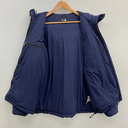 美品◆ザ ノースフェイス ダウンジャケット トランゴパーカ フード ナイロン NY81831 ネイビー メンズ サイズM THE NORTH FACE 【AFA2】