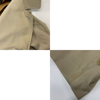 中古◆バーバリー バルカラーコート イングランド製 ライナー付 ベージュ メンズ サイズ 165 Burberry 【AFA15】