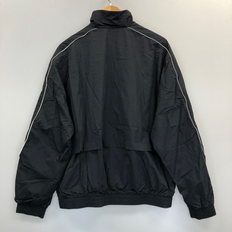 美品◆ナイキ 24SS ソロ スウッシュ ウーブン トラックジャケット ブラック メンズ サイズM NIKE 【AFA9】