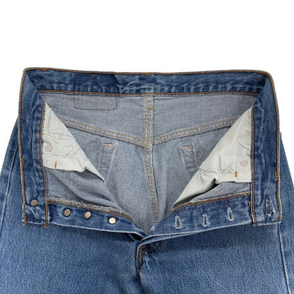 リーバイス デニム 501 90年代 USA製 ボタン裏501 裾グラデーション インディゴ メンズ サイズ W30 L32 LEVI’S 【AFB24】