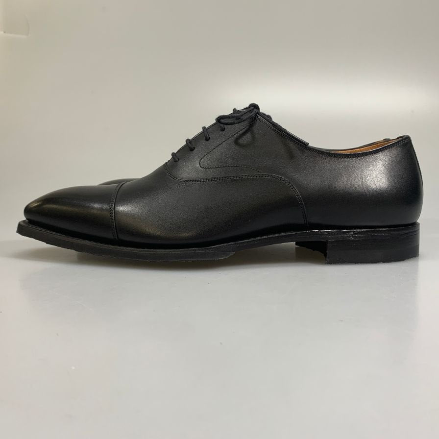 スコッチグレイン ストレートチップ カーフレザー  レースアップシューズ 1716 メンズ ブラック サイズ25.5 SCOTCH GRAIN ビジネスシューズ 約25.5cm【LA】【中古】