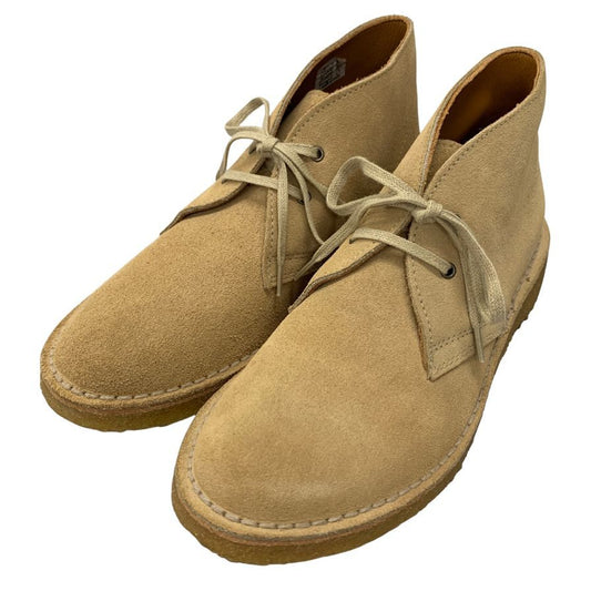 ロイドフットウェア レザーシューズ チャッカブーツ スエード クレープソール メンズ サイズ39 ベージュ系 Lloyd Footwear 約24.0cm【AFD4】