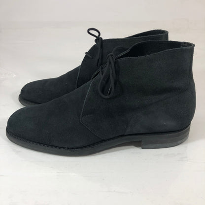 クロケット＆ジョーンズ SOMERSET  チャッカブーツ スエード ブラック サイズUK6E Crockett & Jones 約25.0cm【AFC53】