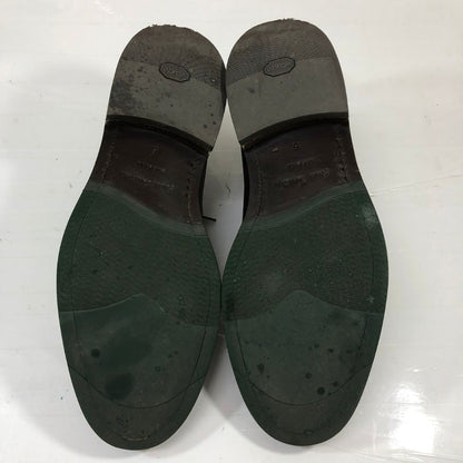 ポールスミス レザーシューズ スエード プレーントゥ ダークブラウン メンズ UK6 Paul smith 約24.5cm【AFD8】