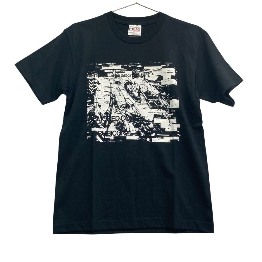 新品同様◆アーマードコアVI Tシャツ コンサート限定 コットン ブラック メンズ サイズM ARMORED CORE VI 【AFB9】