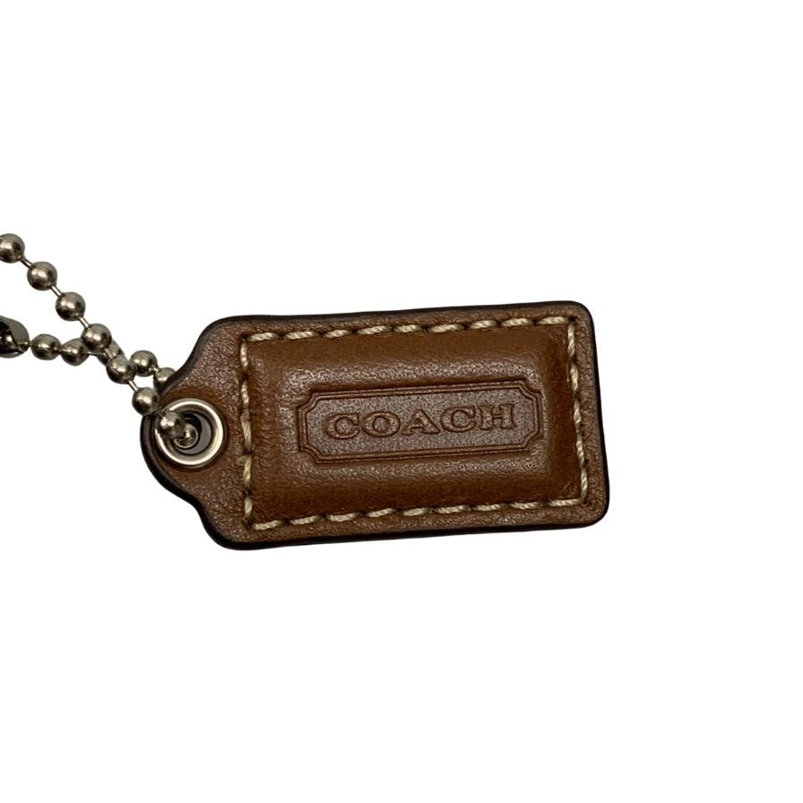 コーチ アクセサリーポーチ キャンバス シグネチャー レディース ブラウン系 COACH