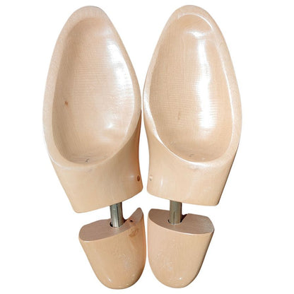 クロケット&ジョーンズ シューツリー 純正 木製 メンズ ベージュ サイズUK5 CROCKETT&JONES  約24.0cm【LA】【中古】