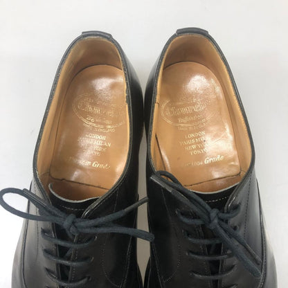 チャーチ ストレートチップ シューズ コンサル 173ラスト 5都市 メンズ サイズ6.5F 黒 Church's CONSUL 約25.5cm【AFC31】