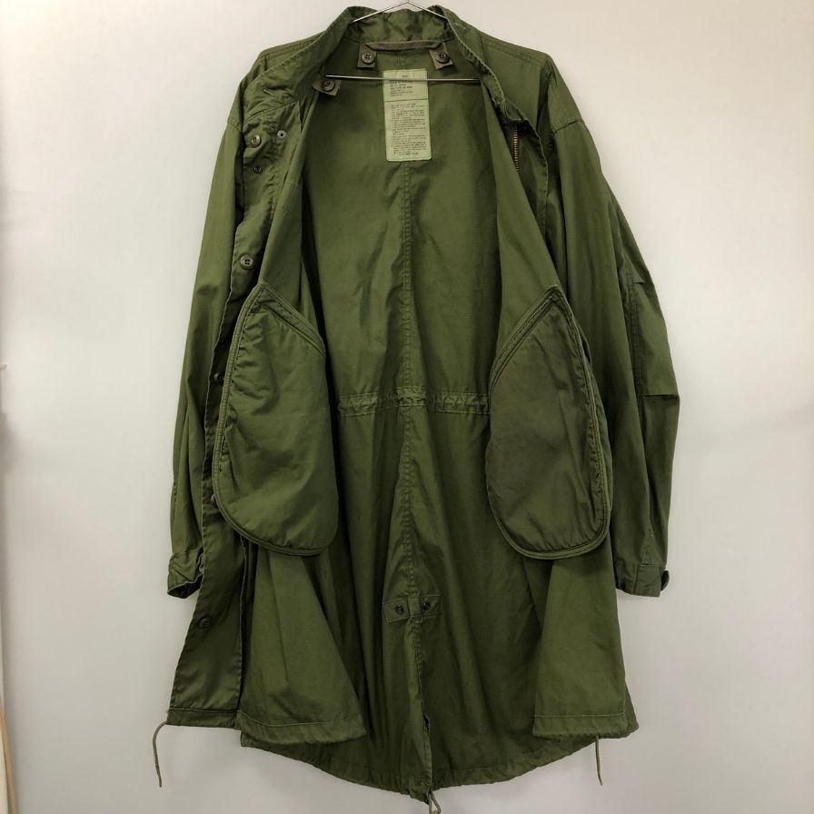 美品◆USアーミー フィールドパーカー フィッシュテイル SO-SEW STYLES社 1983年 メンズ カーキ サイズ 7080/9404 US ARMY 【AFA16】
